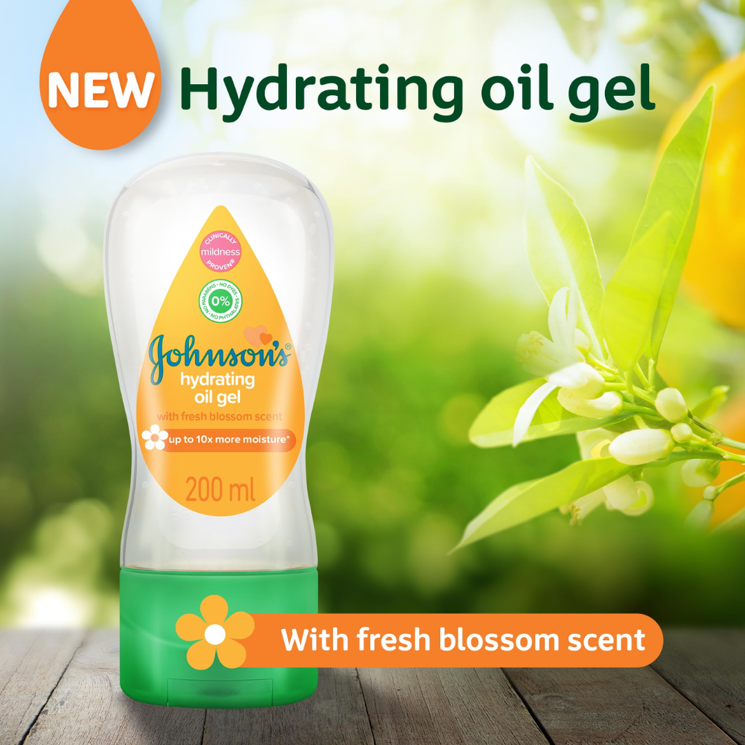 Johnson Baby Oil Gel Blossom 200ml - Medaid