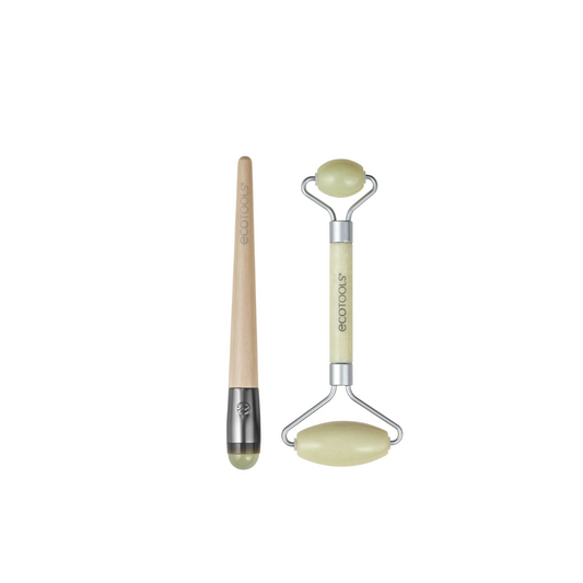 EcoTools Jade Facial Roller and Eye Roller Duo - Medaid