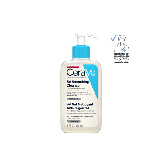 CeraVe SA Smoothing Cleanser For Normal, Dry And Rough Skin 236ml - Medaid - Lebanon
