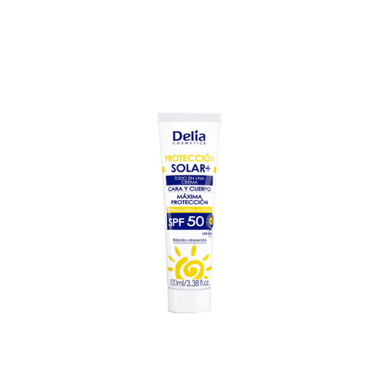 Delia Sun Protection Face Cream SPF 50 100ml - Medaid - Lebanon