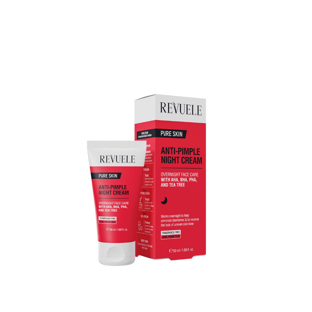 Revuele Anti Pimple Night Cream 50ml - Medaid - Lebanon