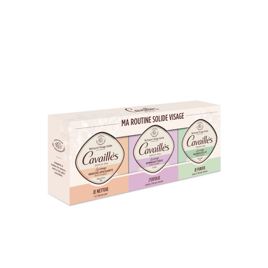 Roge Cavailles My Solid Face Routine Box 3pcs - Medaid