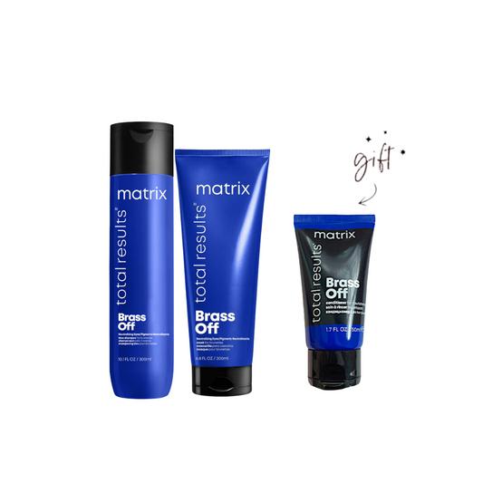 Matrix Brass Off Bundle + Gift Conditioner