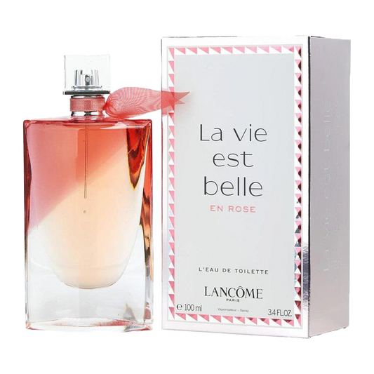 Lancome La Vie Est Belle En Rose Eau De Toilette Pour Femme - 100ml - Medaid