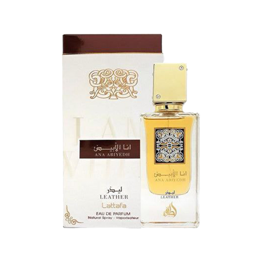 Lattafa Ana Abiyed Leather Eau De Parfum Pour Homme & Femme - 60ml - Medaid