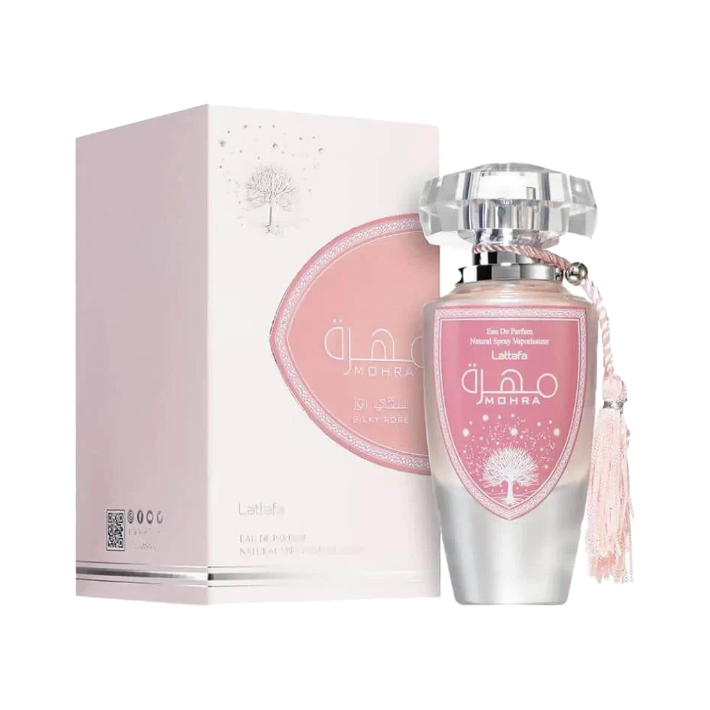 Lattafa Mohra Silky Rose Eau De Parfum Pour Homme & Femme - 100ml - Medaid