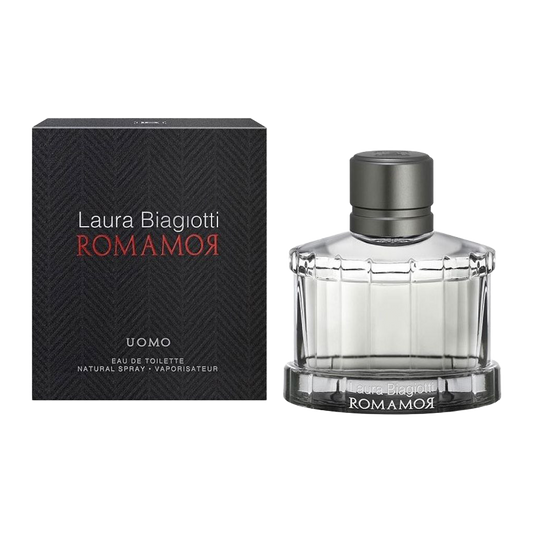 Laura Biagiotti Romamor Uomo Eau De Toilette Pour Homme - 125ml - Medaid