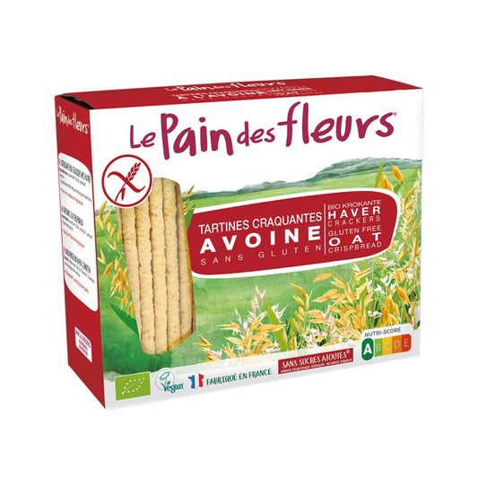 Organic Gluten Free Oat Crispbread