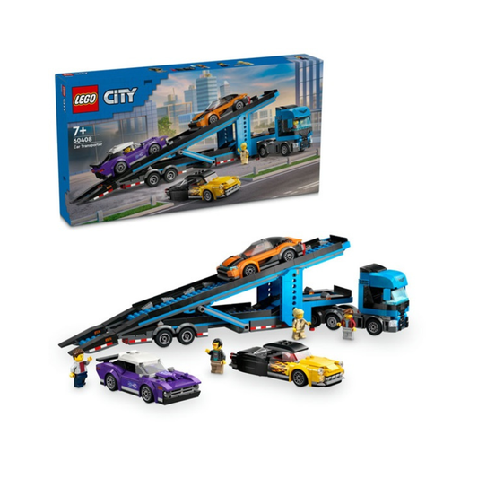 60408 Car Transporter Truck with Sports Cars - Medaid International