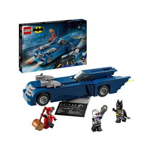 76274 Batman with the Batmobile vs. Harley Quinn and Mr. Fre - Medaid International