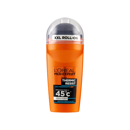 Loreal Men Expert Thermic Resist 45° Roll On Deodorant For Men - 50ml - Medaid