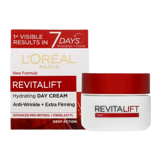 Loreal Revitalift Anti-Wrinkle & Hydrating Day Cream - 50ml - Medaid