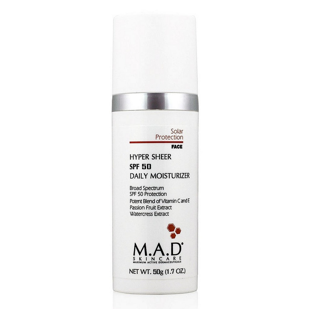 M.A.D Hyper Sheer SPF Daily Moisturizer - 50 ml - Medaid