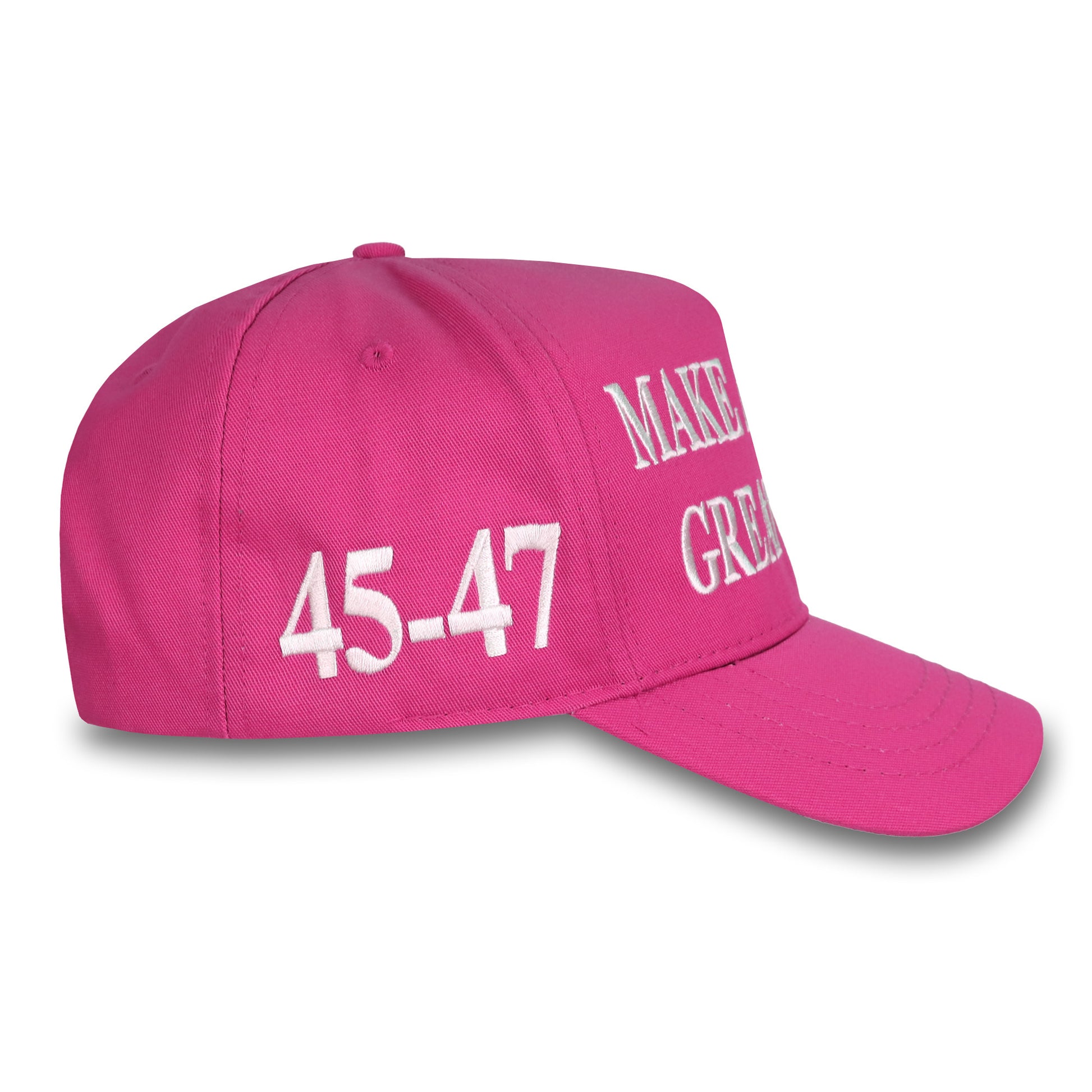 45-47 MAGA hat - Hot Pink - Medaid