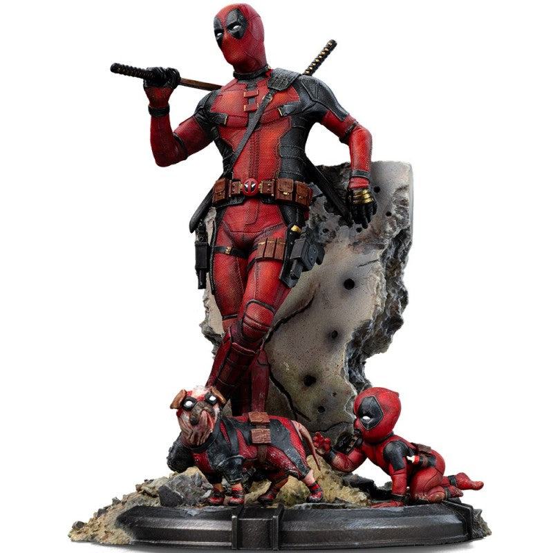Deadpool - Deadpool & Wolverine - Art Scale 1/10 Figure By Iron Studio - Medaid International
