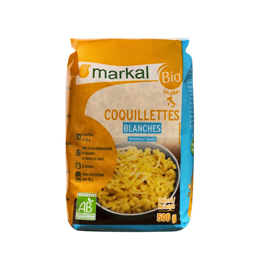 Organic White Coquillettes Pasta - Medaid International