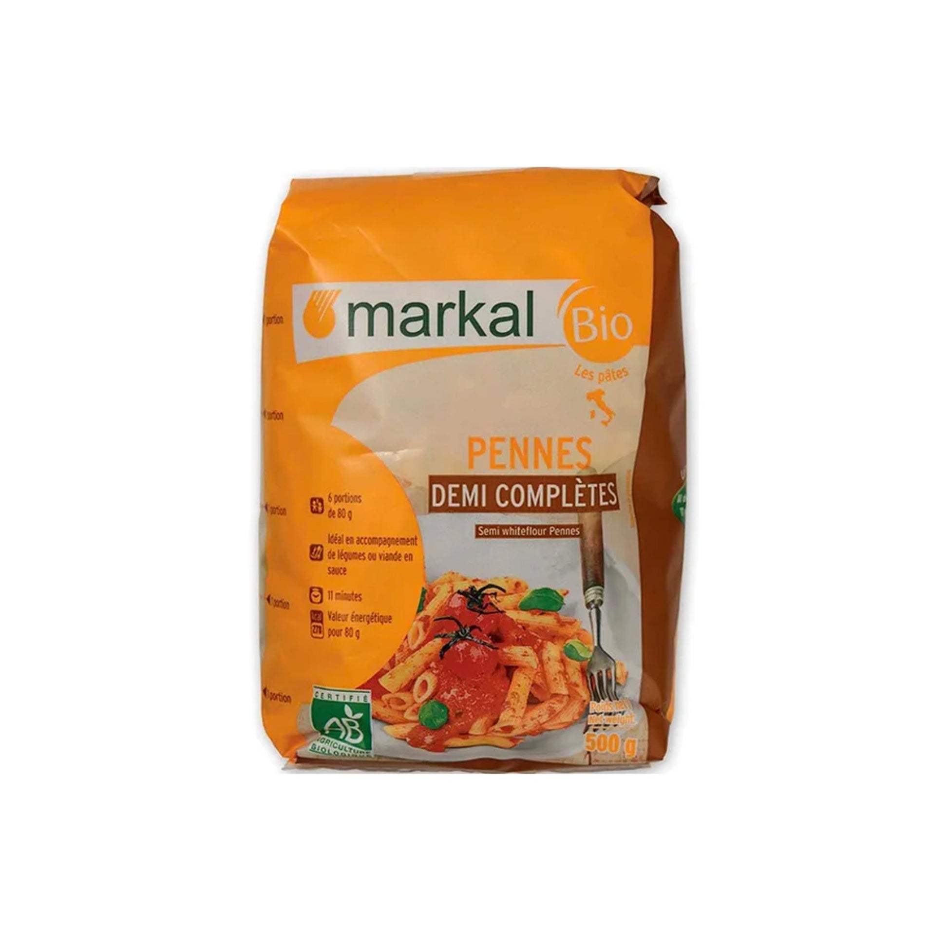 MARKAL SEMI WHOLEGRAIN PENNE - Medaid International