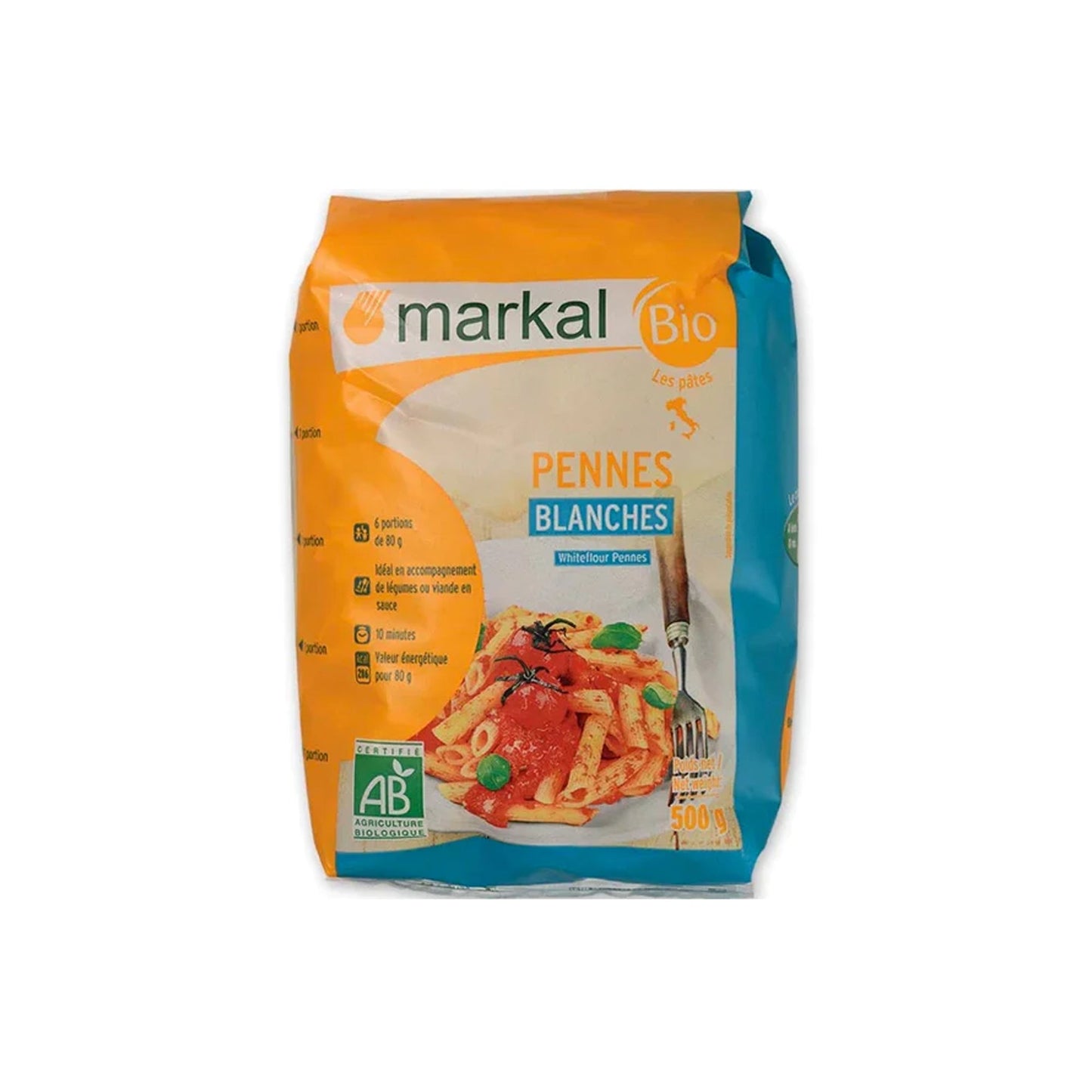 MARKAL WHITEFLOUR PENNE - Medaid International