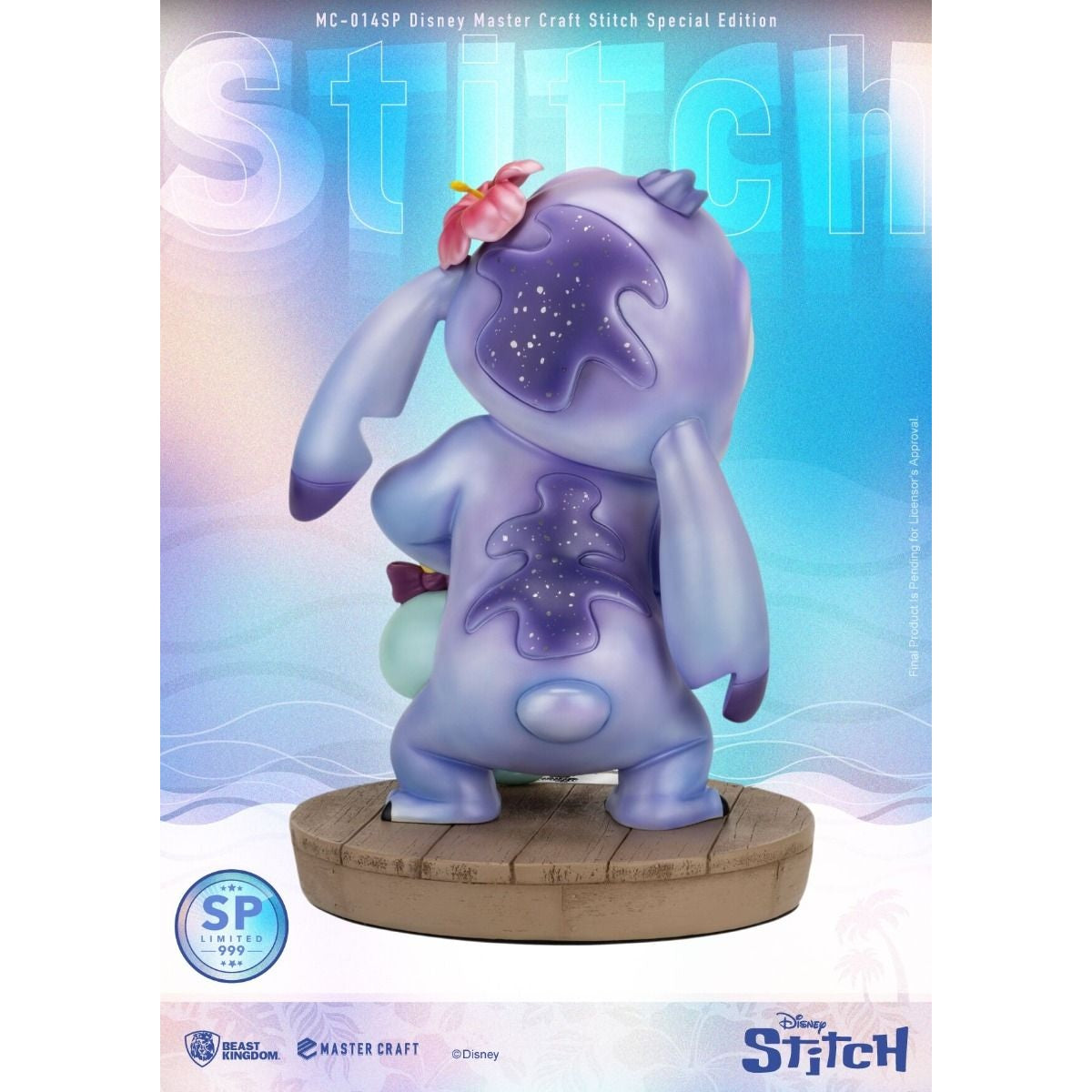 MC-014SP Disney Master Craft Stitch Special Edition Master Craft By Beast Kingdom - Medaid International
