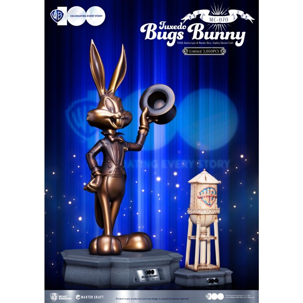 Harry potter 100th anniversary Tuxedo Bugs Bunny Studios Master Craft by Beast Kingdom (MC-070) - Medaid International