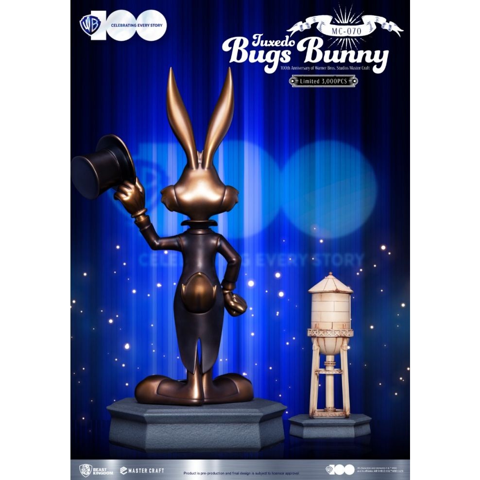 Harry potter 100th anniversary Tuxedo Bugs Bunny Studios Master Craft by Beast Kingdom (MC-070) - Medaid International