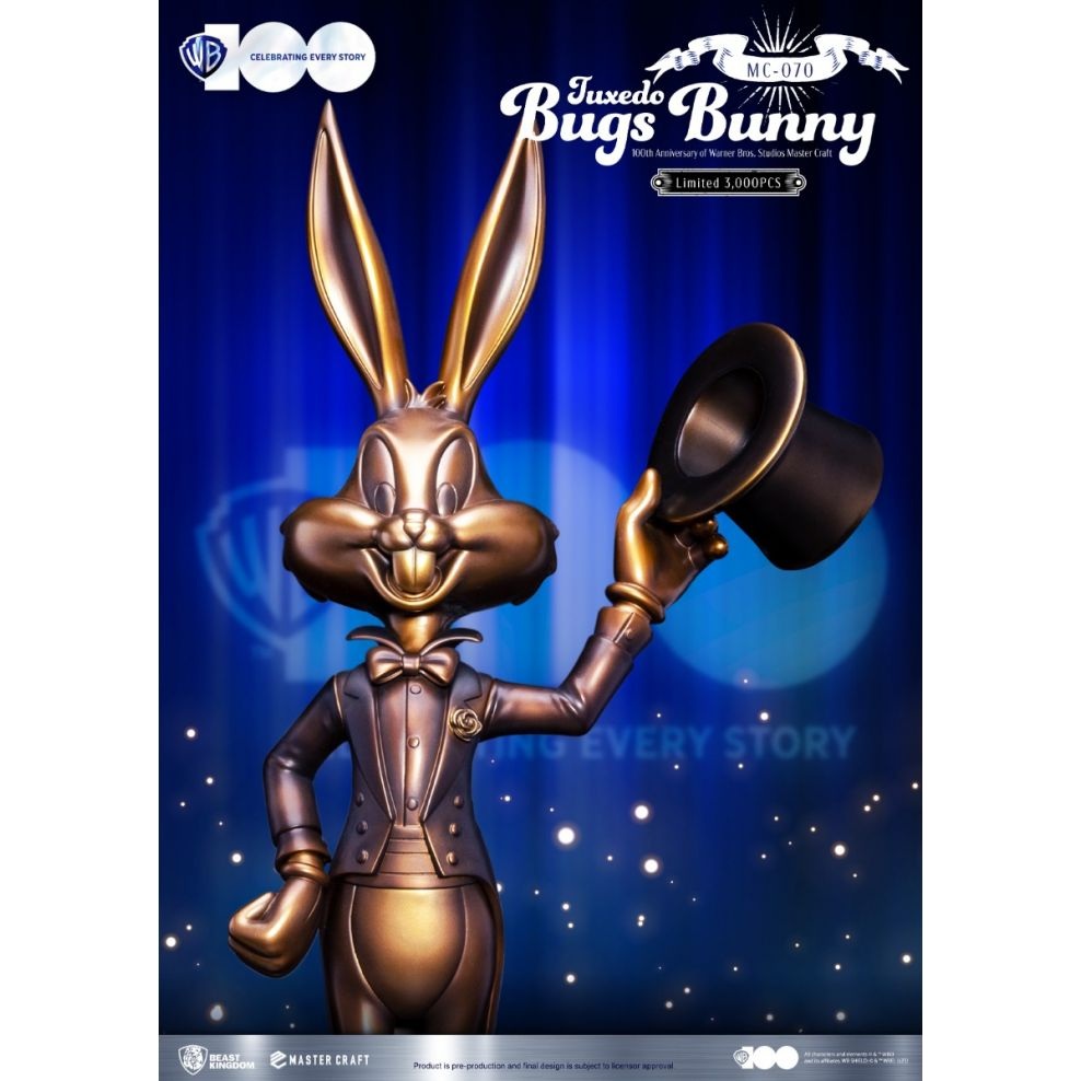Harry potter 100th anniversary Tuxedo Bugs Bunny Studios Master Craft by Beast Kingdom (MC-070) - Medaid International