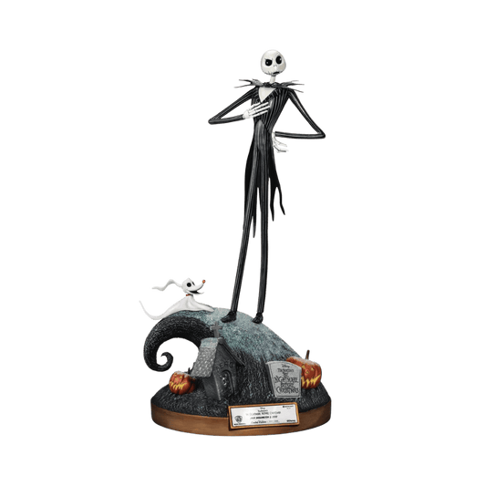 The Nightmare Before Christmas Master Craft MC-076 Jack Skellington & Zero Limited Edition Statue By Beast Kingdom - Medaid International