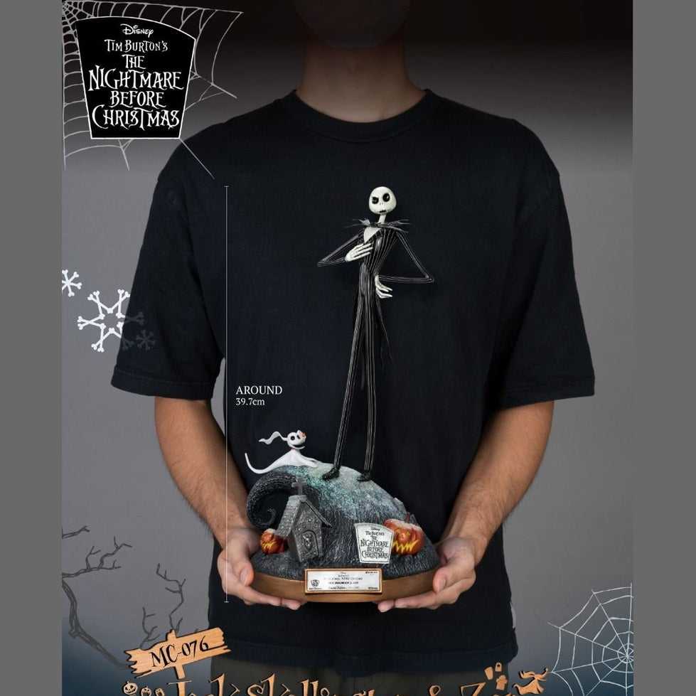 The Nightmare Before Christmas Master Craft MC-076 Jack Skellington & Zero Limited Edition Statue By Beast Kingdom - Medaid International