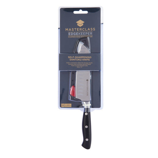 MasterClass Edgekeeper Self-Sharpening 12cm (5") Santoku Knife - Medaid International