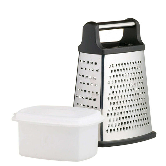 MasterClass Stainless Steel  Grater With Collecting Box - Medaid International