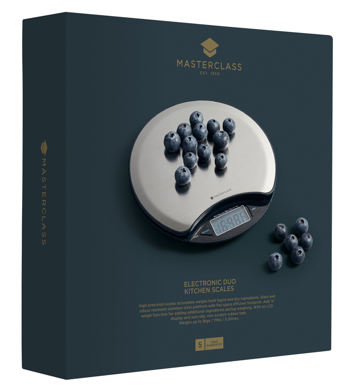 MasterClass Electronic Dual Dry & Liquid Platform Scales - Medaid International