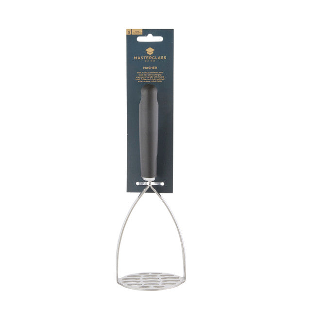 MasterClass Soft Grip Stainless Steel Masher - Medaid International