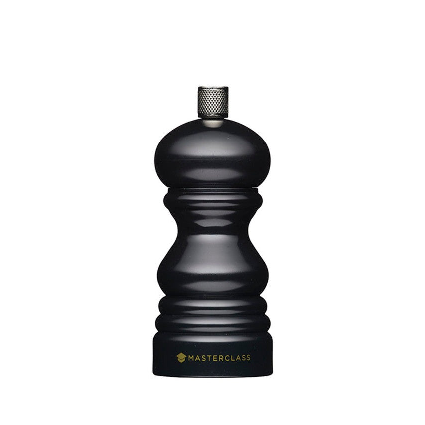 MasterClass Salt or Pepper Mill (12cm) - Black - Medaid International