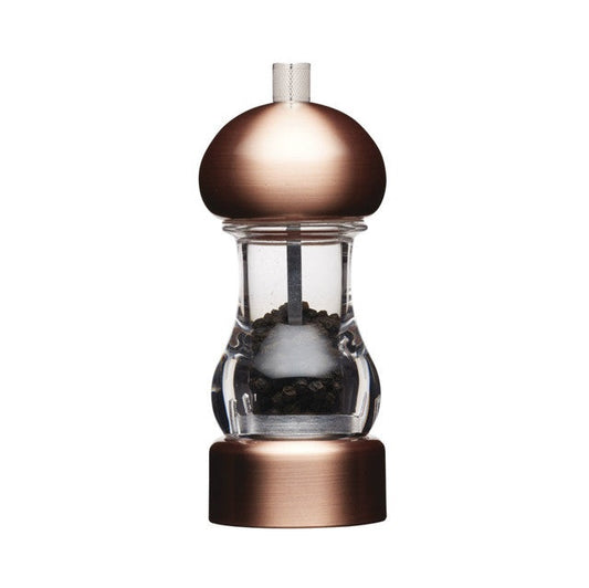 MasterClass 14.5cm Copper Effect Filled Capstan Pepper Mill - Medaid International