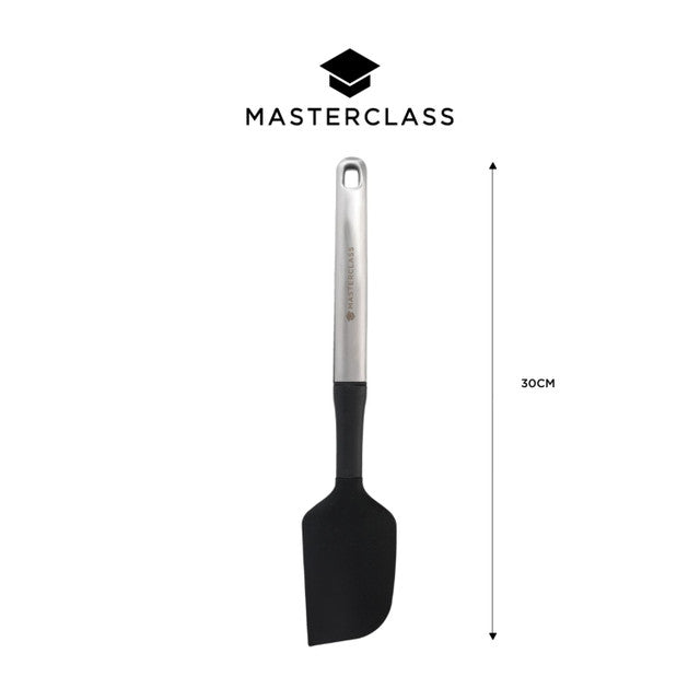 MasterClass Soft Grip Stainless Steel Spatula, 30 cm - Medaid International