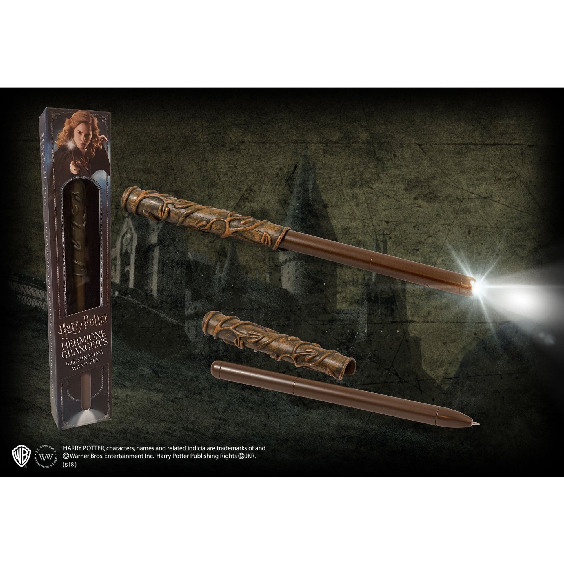 Noble: Harry Potter - Hermione Illuminating Wand Pen - Medaid International