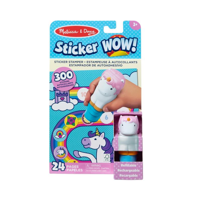 Sticker WOW! Sticker Stamper & Activity Pad - Unicorn - Medaid International