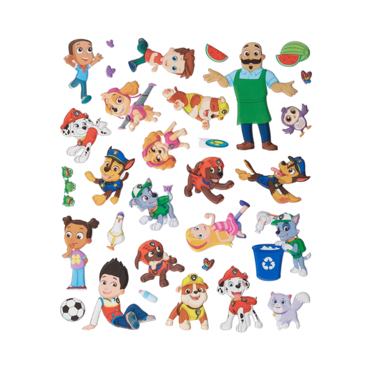 Melissa and Doug Paw Patrol Puffy Sticker - Adventure Bay - Medaid International