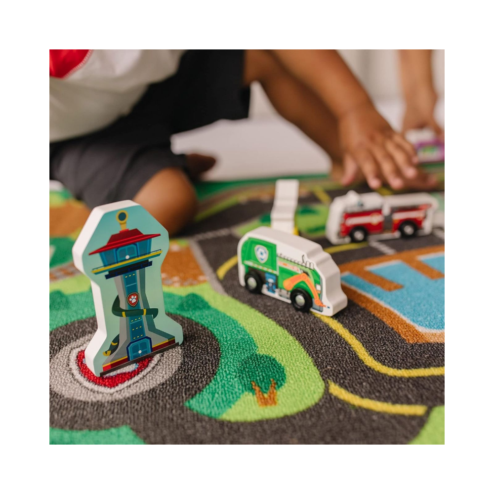 Melissa And Doug Paw Patrol Activity Rug - Adventure Bay - Medaid International
