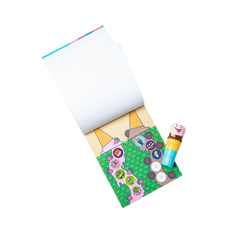 Sticker WOW! Sticker Stamper & Activity Pad - Ice Cream - Medaid International
