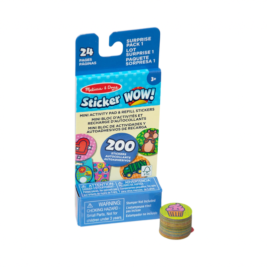 Sticker WOW! Mini Activity Pad with Refill Stickers - Surprise - Medaid International