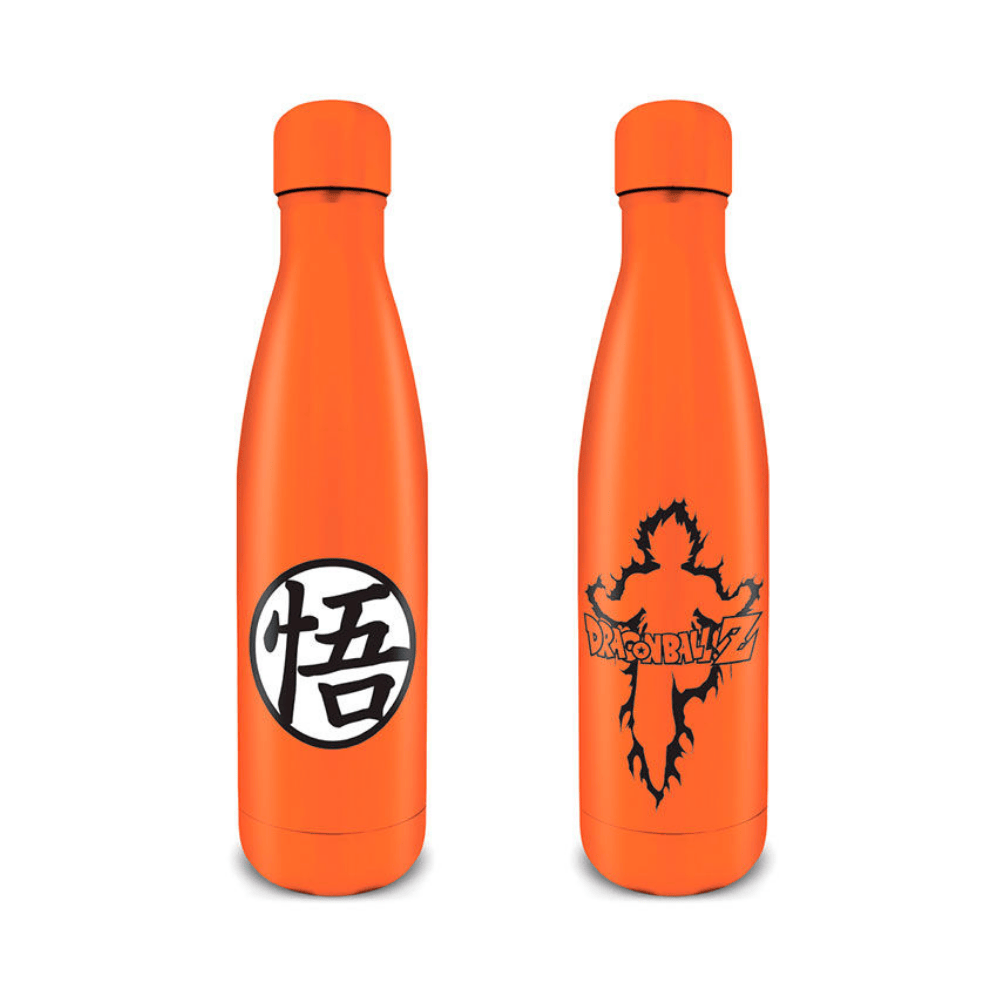 DRAGON BALL Z - GOKU KANJI - (METAL DRINK BOTTLE) By Pyramid - Medaid International