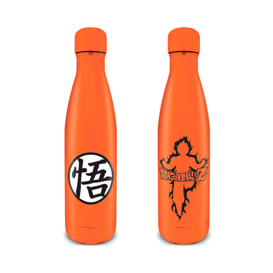 DRAGON BALL Z - GOKU KANJI - (METAL DRINK BOTTLE) By Pyramid - Medaid International