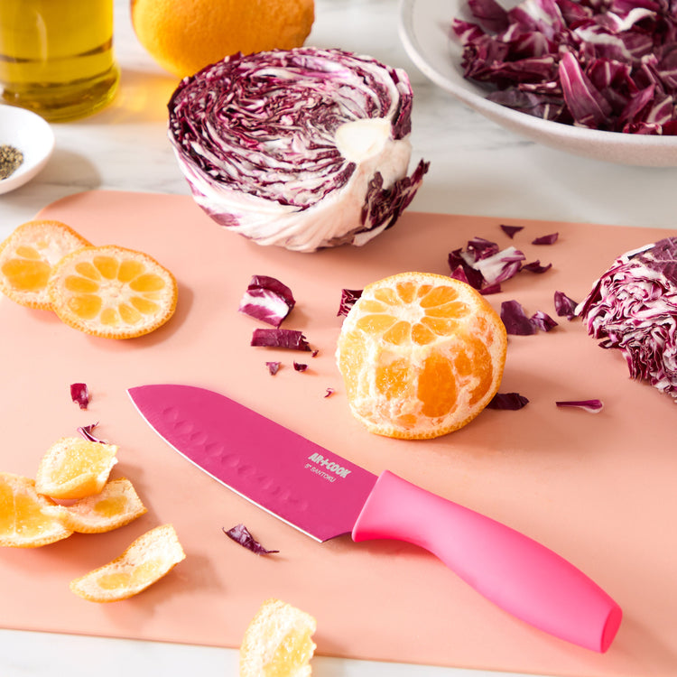 Artcook - Cutlery Set With Cutting Board (25 Piece Set)