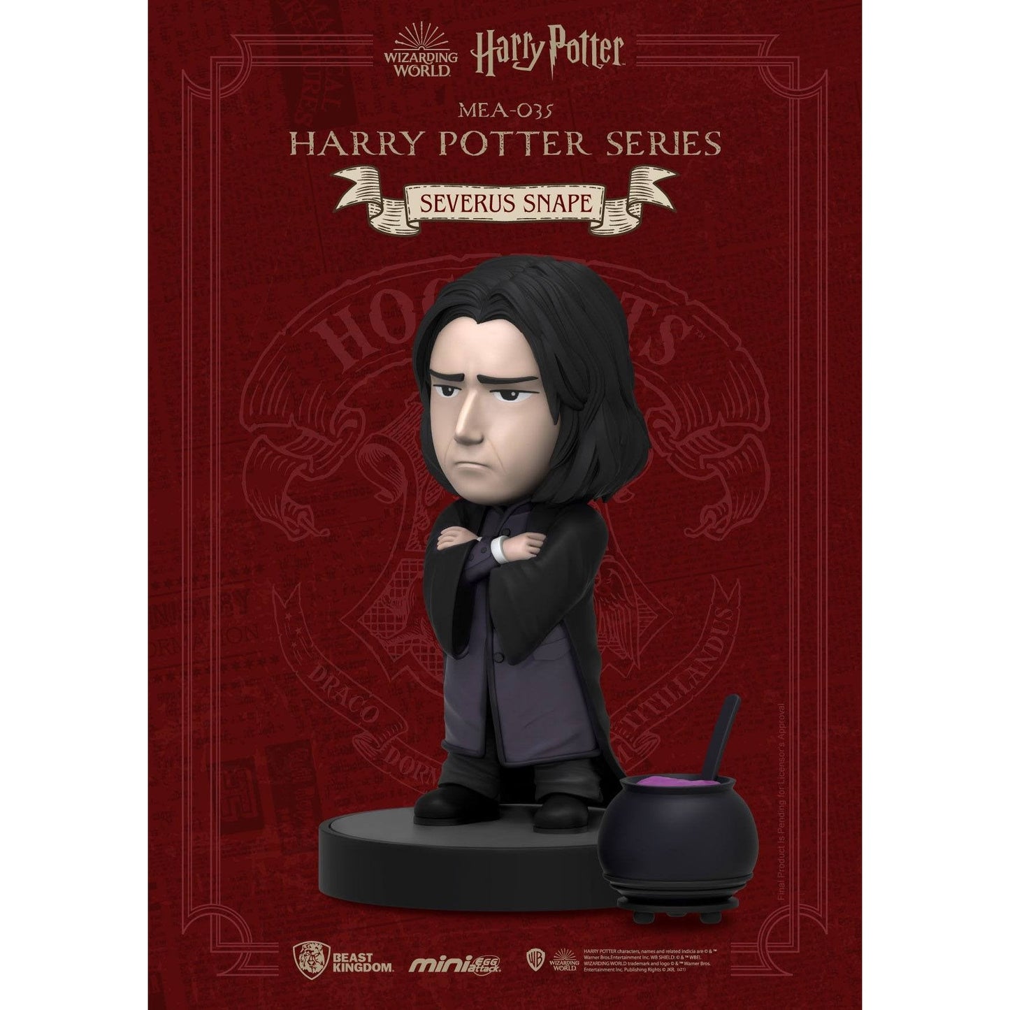 Harry Potter Severus Snape Mini Egg Attack Figure by Beast Kingdom - Medaid International