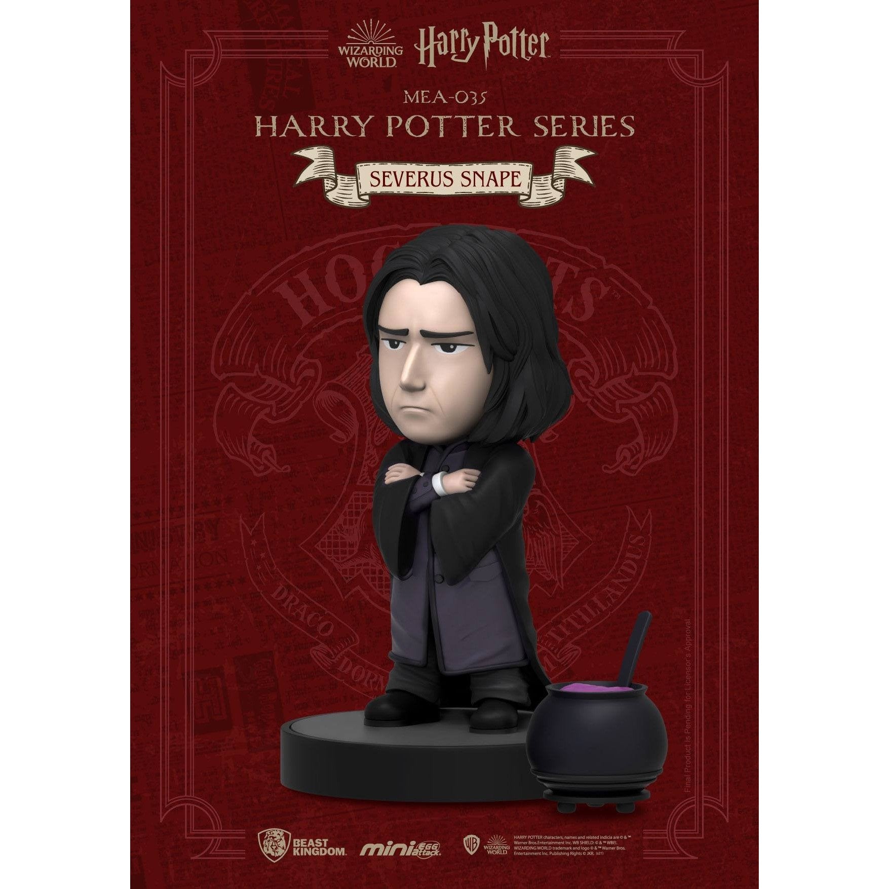 Harry Potter Severus Snape Mini Egg Attack Figure by Beast Kingdom - Medaid International
