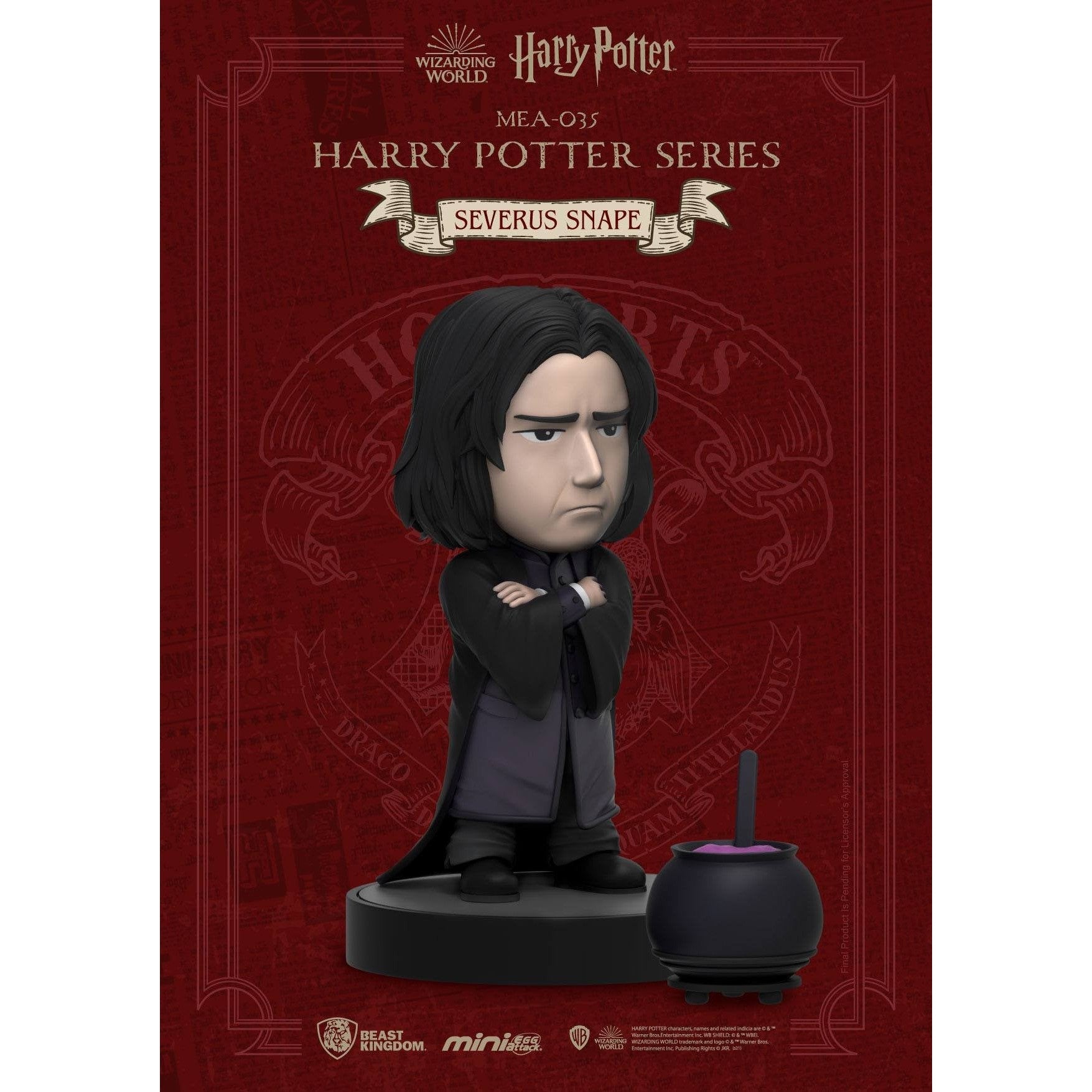 Harry Potter Severus Snape Mini Egg Attack Figure by Beast Kingdom - Medaid International