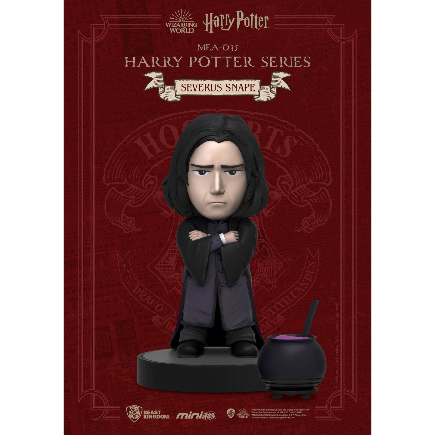 Harry Potter Severus Snape Mini Egg Attack Figure by Beast Kingdom - Medaid International