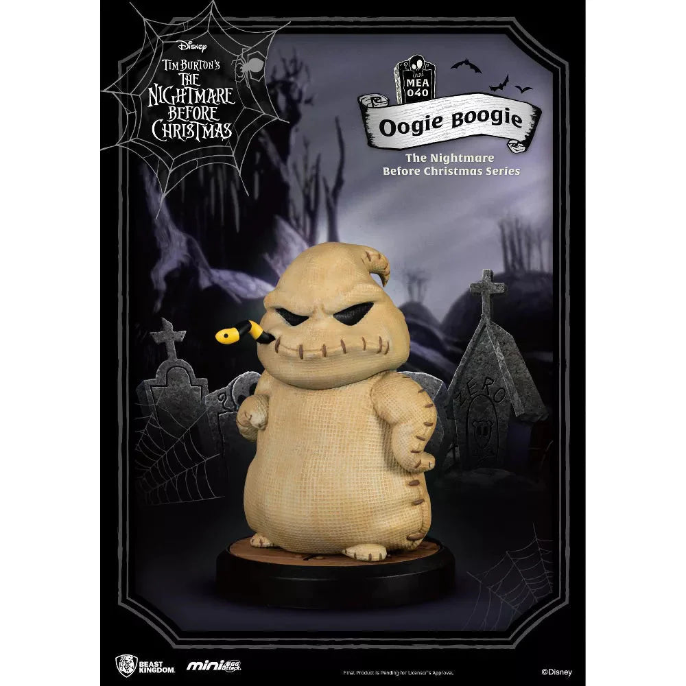 Nightmare Before Christmas - Oogie Boogie Mini Egg Attack Figure by Beast Kingdom - Medaid International