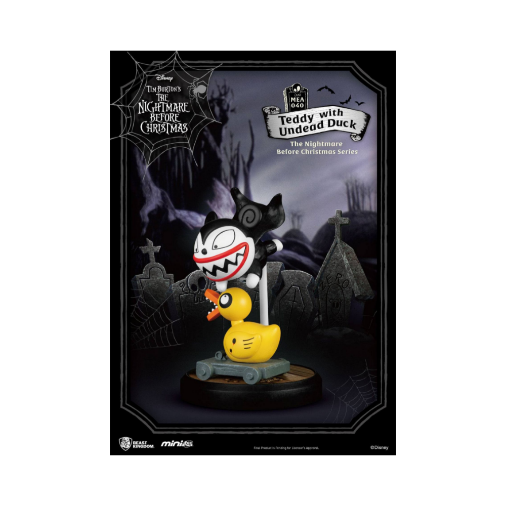 Nightmare Before Christmas - Vampire Teddy Mini Egg Attack Figure by Beast Kingdom - Medaid International